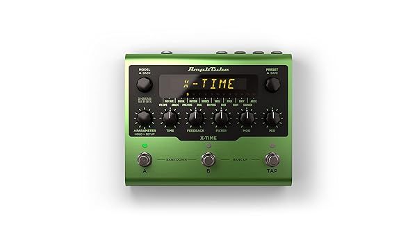 IK Multimedia AmpliTube X-TIME Delay Pedal: Audiophile Delay Algorithms from Tape to Crystal-Clear