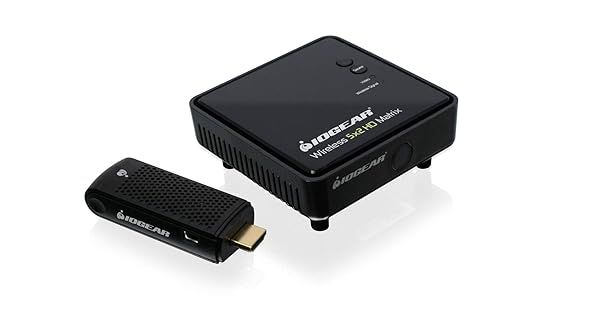 IOGEAR HDMI Wireless Transmitter & Receiver - Full HD 1080p, 30ft Range, 5.1 Audio - Easy Plug & Play for Laptops & HDTVs