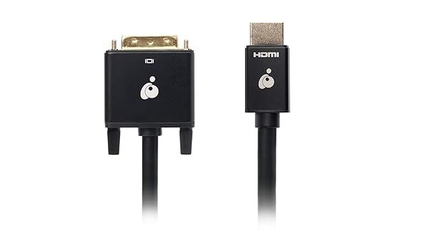 IOGEAR 3.3ft HDMI to DVI Cable - 4K @ 30Hz, Compatible with PC, PS5, Xbox, TV & More