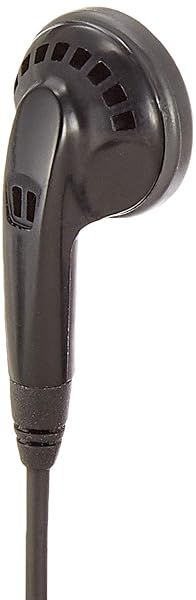 Icom HM-166LS Compact Earphone Microphone with Slim L-Type Connector - Perfect for Clear Communication