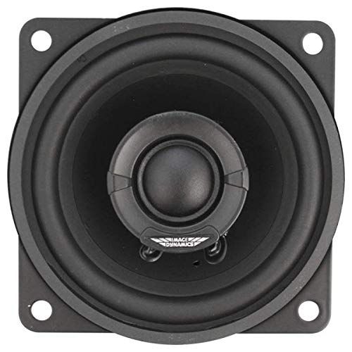 "Image Dynamics ID4 50W RMS 4" Coaxial Speakers with 20mm Silk Tweeter - High-Quality Sound Pair"