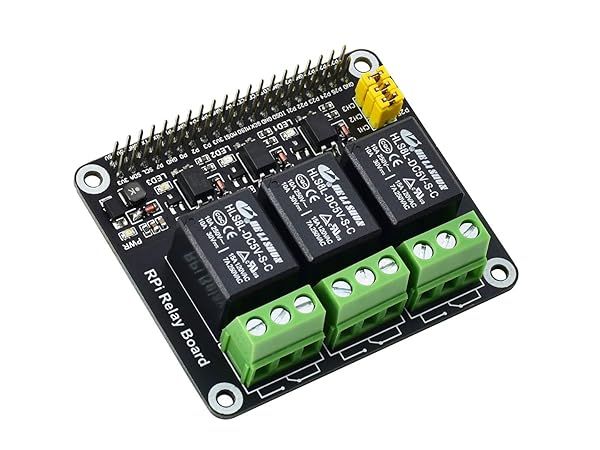 Ingcool Raspberry Pi Power Relay Module Kit - Compatible with 4B, 3B+, 3B, 2B, A+, B+ | 5A 250V AC/30V DC