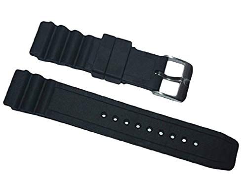 Italian Rubber Band Watch Strap 22mm for Luminox 3000 3100 3200 3400 3600 8400 8800 Navy Seal Evo Colormark