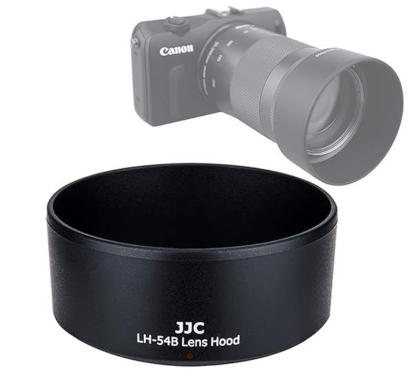 JJC LH-54B Lens Hood for Canon EF-M 55-200mm - Perfect Replacement for ET-54B