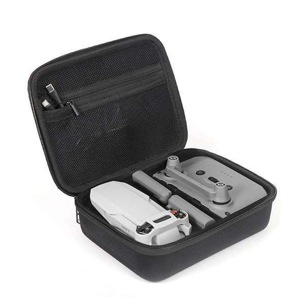 JSVER Hard Shell Carrying Case for DJI Mini 2 & Mavic Mini 2 - Protect Your Drone & Accessories