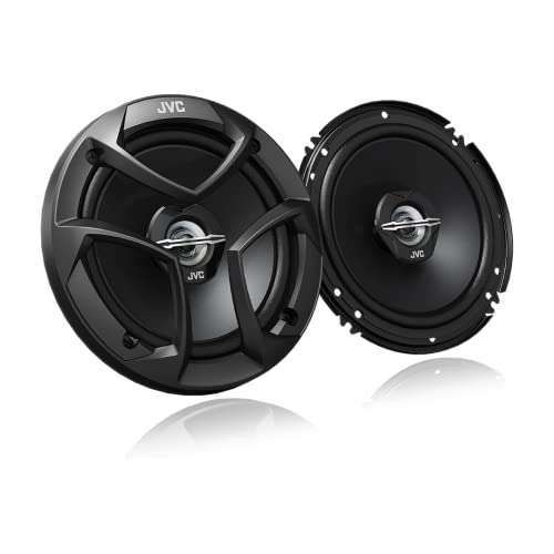 "JVC CS-J620 300W 6.5" 2-Way Coaxial Car Speakers - High-Quality Sound, Set of 2"
