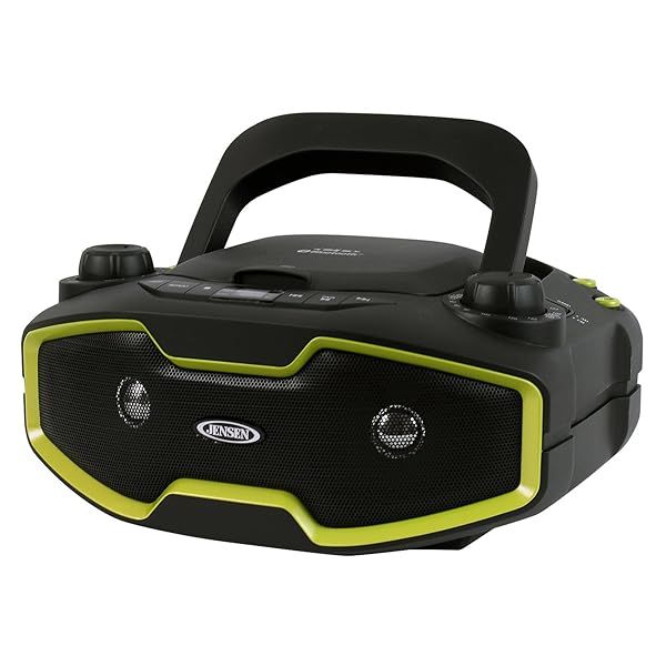 Jensen Home CD Player Black (CD-575) - High-Quality Sound & Stylish Design for Music Lovers