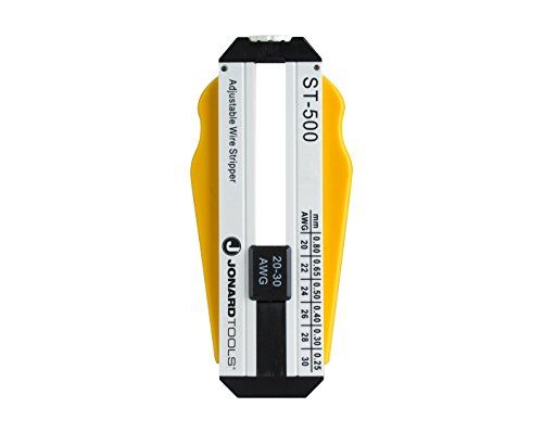 Jonard Tools ST-500 Adjustable Precision Wire Stripper for 20-30 AWG - Ultimate Tool for Electricians