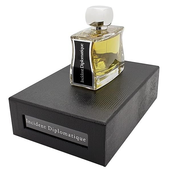 Jovoy Incident Diplomatique Eau de Parfum Spray 3.4oz | Unisex Woody Aromatic Fragrance with Mandarin, Vetiver & Patchouli