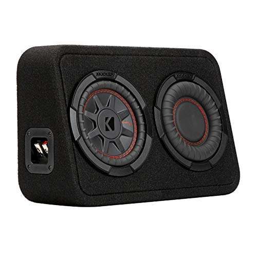 KICKER CompRT 6.75&amp;quot;(165mm) subwoofer in Thin Profile encl, 2ohm, RoHS Compliant