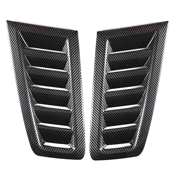 KIMISS Hood Vents ABS Car Bonnet Air Vent for RS MK2 Water Transfer SIAT26107 Fast Installation and Enhanced Performance