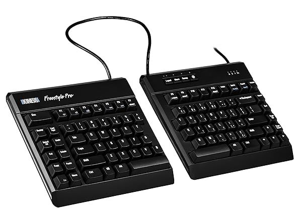 Buy KINESIS USB-A Freestyle Pro Ergonomic Split Mechanical Keyboard - Cherry MX Silent Red Switches