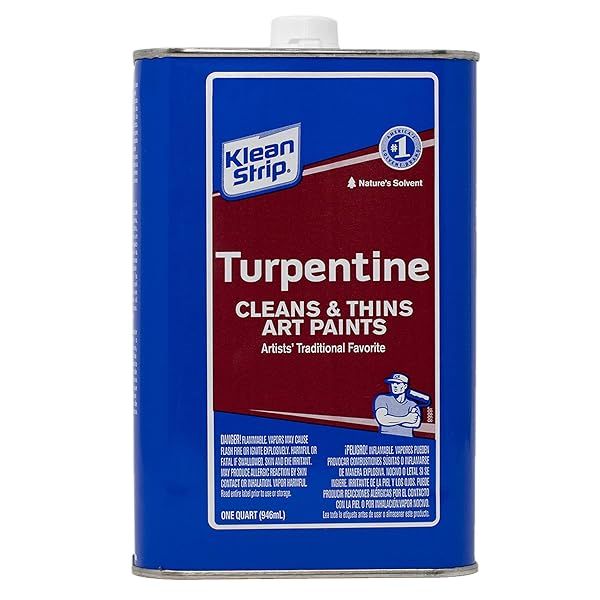 KLEAN-STRIP QGT69 Paint Thinner 1-Quart - Clean & Thin Art Paints Easily