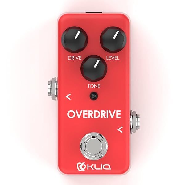 Discover KLIQ Tiny-Overdrive Effect Pedal: Perfect for Guitar & Bass Players!