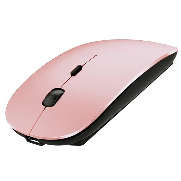 Buy KLO Bluetooth Mouse for MacBook & iPad - Wireless Rose Gold Mouse for Laptops & Chromebooks