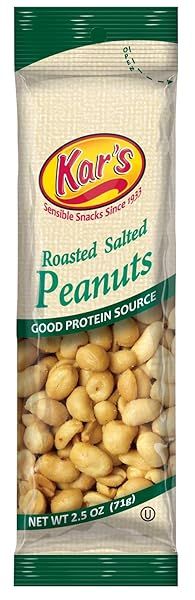 Buy Kar's Roasted Salted Peanuts 2.5 oz - Delicious Snack for Any Occasion!