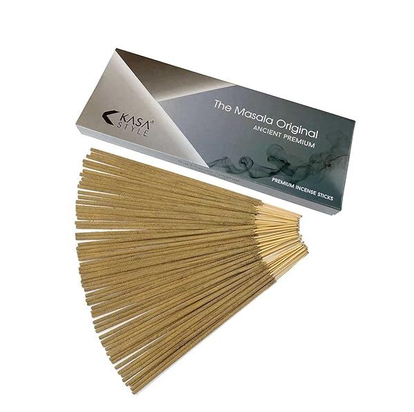 Kasa Style Ancient Sensations Premium Incense Sticks Natural No Chemicals 1 Hour Burning 100gr Masala