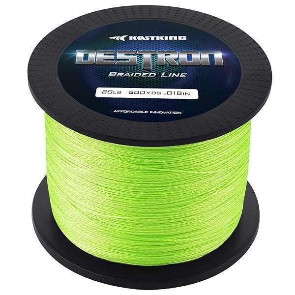 Buy KastKing Destron Braided Fishing Line - Grass Green, 20lbs, 150 Yards for Ultimate Fishing Performance