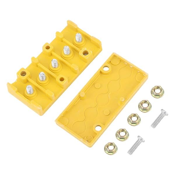 Keenso E Connection Box, Electrical Motor Controller Wire Connection Box 5 Pole Wire Connector Box for E