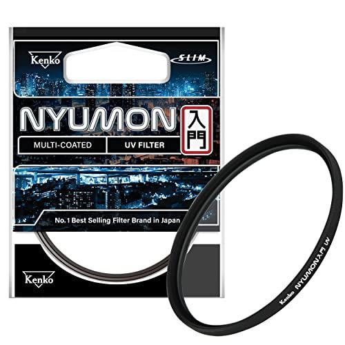 Kenko 227249 Slim Ring 72mm Nyumon UV Multi Coated Filter Compact Black for Superior Lens Protection