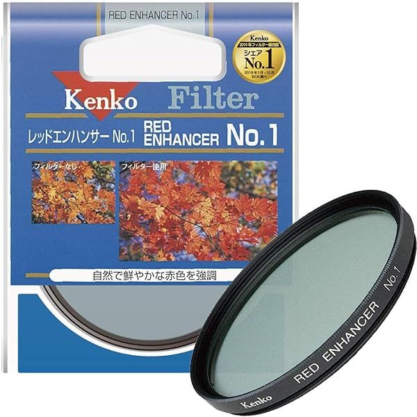 Kenko 62mm Red Enhancer No.1 Lens Filter: Enhance Your Photography Today!
