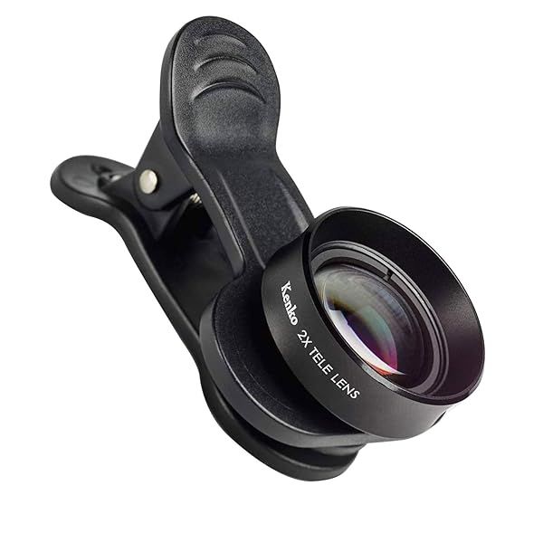 Kenko SNS-2t Smartphone Lens: Master Tele 2x Dual Clip for Stunning Photos