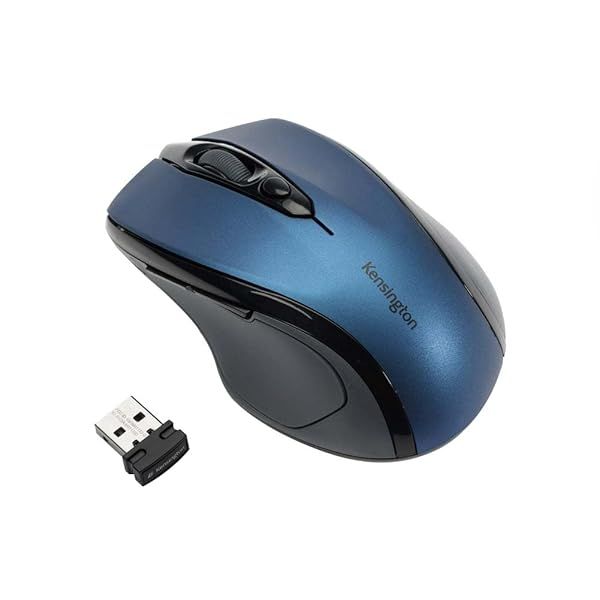 Buy Kensington Pro Fit Mid-Size Wireless Mouse in Sapphire Blue (K72421AM) - Ergonomic & Reliable Performance