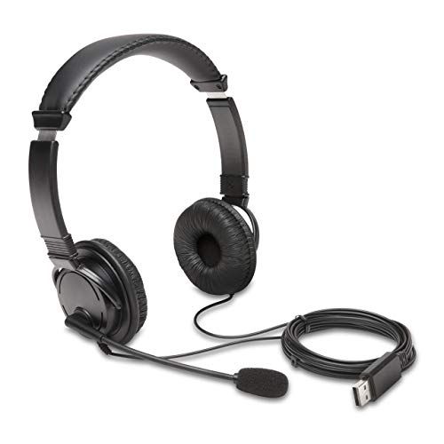 Buy Kensington USB Hi-Fi Headphones with Microphone (K97601WW) - Premium Sound & Comfort in Black