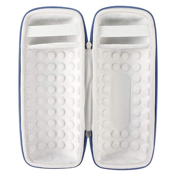 Khanka Hard Travel Case for JBL Charge 4 and Charge 5 Portable Waterproof Bluetooth Speaker Blue