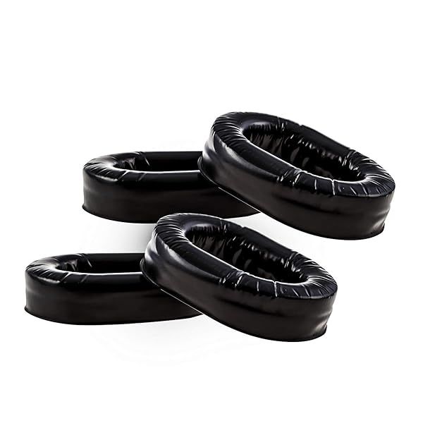 Kore Aviation Ultra Plush Silicone Gel Ear Seals Replacement Ear Pads for Aviation Racing Gaming Headsets Sold in Pairs