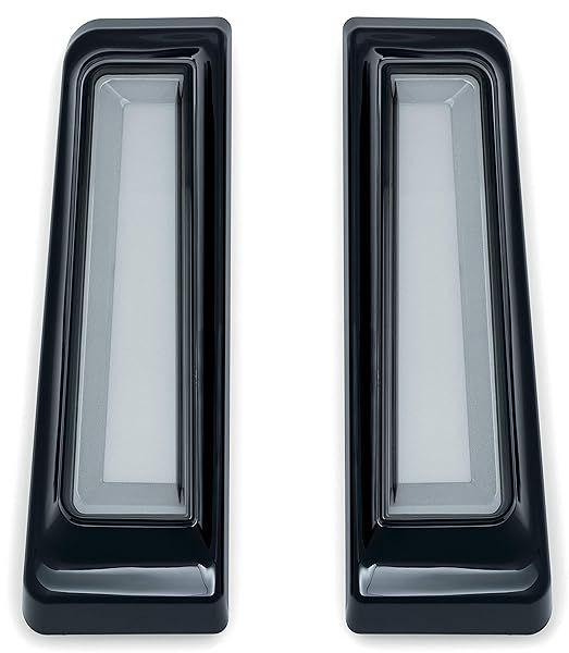 Upgrade Your Harley: Kuryakyn 2901 Tracer LED Saddlebag Lights for 2014-2020 Models - Gloss Black