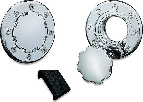 Buy Kuryakyn 8310 Non-Vented Flush Mount Gas Cap - Stylish & Durable Motorcycle Accessory