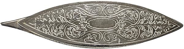 Shop LACIS Silver Victorian Engraved Tatting Shuttle - Perfect for Crafting & Lace Making