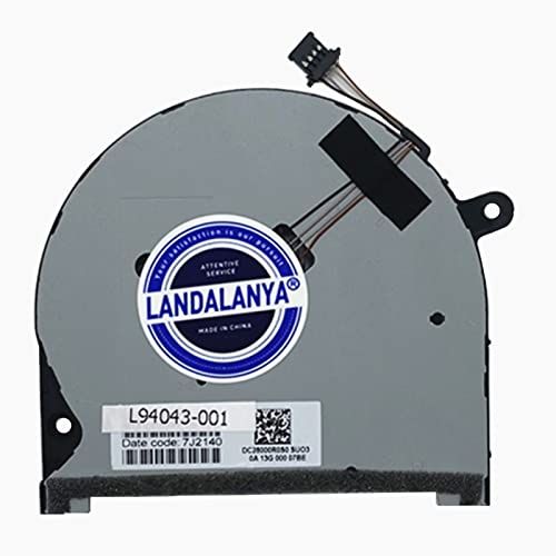 LANDALANYA Replacement CPU Cooling Fan for HP Envy 13-BA Series - Fast Shipping & Quality Performance