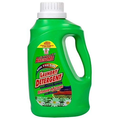 LA's Totally Awesome Rain Fresh Laundry Detergent 64 FL OZ - 32 Loads of Powerful Cleaning!