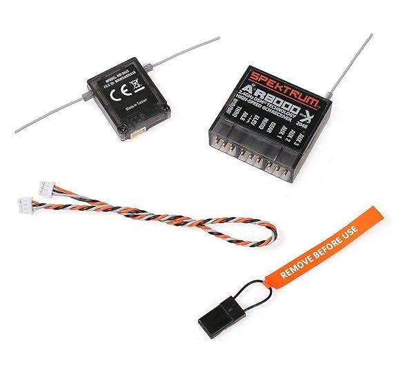 LICHIFIT Fast Speed RC Receiver for Spectrum AR8000 8CH DSM2 DSMX Compatible with DX7 DX8 DX9 DX18