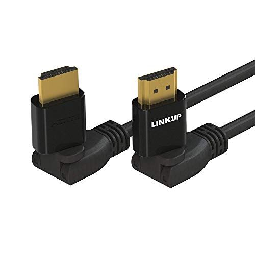 LINKUP HDMI 4K Cable Ultra HD 360 Degree Swivel Heavy Duty 28AWG Extreme High Speed 18GBs 4096 x 2160 Compatible with Apple Xbox PS4 PC Samsung TV 6FT
