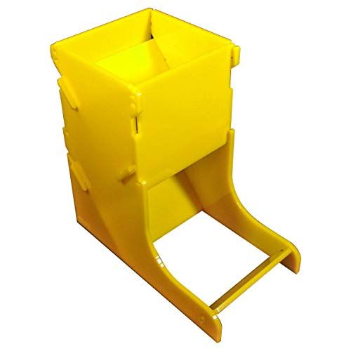 LITKO Yellow Dice Tower and Roller for TTRPG and Board Games Perfect for Gaming Sessions