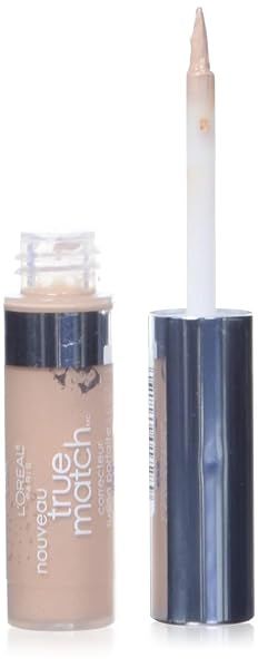 L'Oreal True Match Concealer Fair/Light Cool C1-2-3 - 0.17 oz for Flawless Coverage