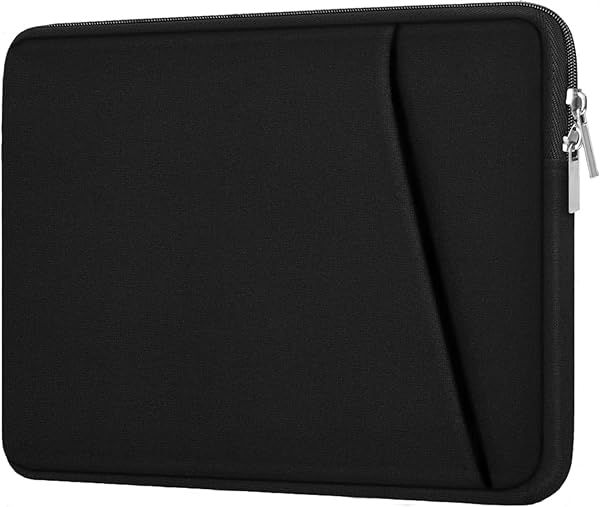Durable 14 Inch Laptop Case Sleeve Shockproof Protective Bag Compatible with MacBook Air Pro HP Asus Lenovo Black