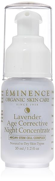 Shop Eminence Lavender Age Corrective Night Concentrate Serum - 1.2 oz for Unisex Skincare