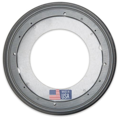 12-Inch Lazy Susan Hardware - 1,000 lbs Load Capacity Steel Turntable by Woodpeckers