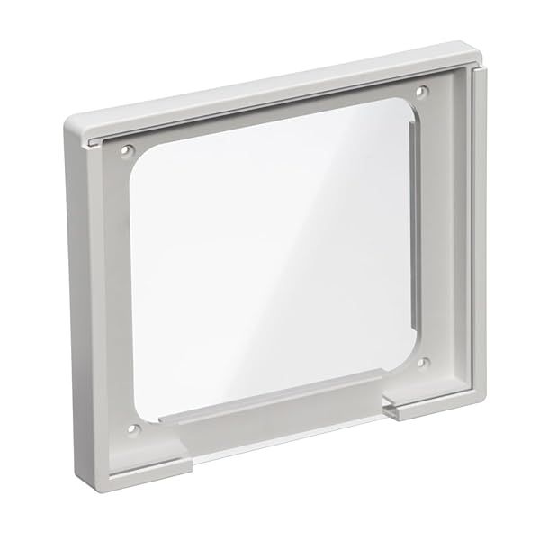 Leviton 47617-HPC High Profile Cover for Recessed Entertainment Box - White | Perfect Fit & Easy Installation
