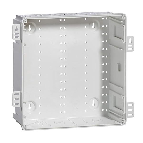 "Leviton 49605-14E 14" Wireless Structured Media Center Enclosure - White, Secure Your Home Network Today!"
