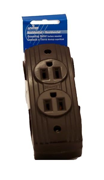 Leviton 5238 15 Amp 125 Volt Lev-O-Let Duplex Receptacle: Reliable Power Solution