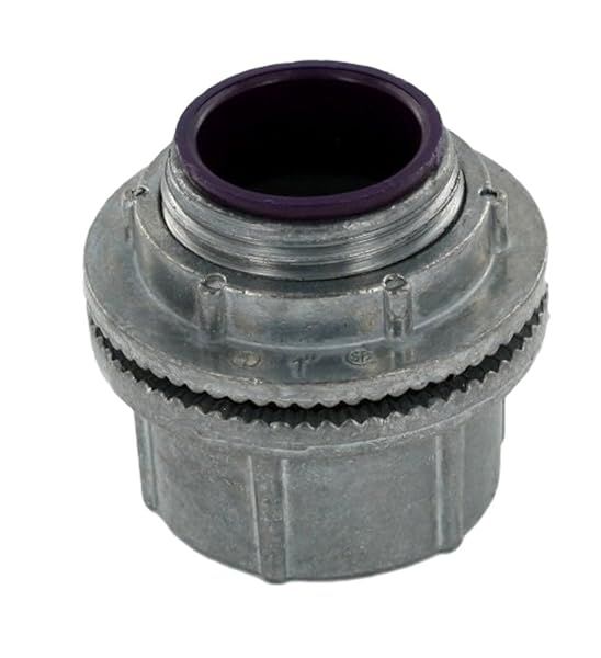 Leviton HUB-100 Watertight Conduit Hub - Durable 1-Inch Electrical Solution for Outdoor Use