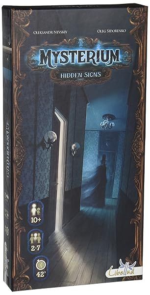 Libellud Mysterium Hidden Signs Expansion Discover New Mysteries in the Award Winning Cooperative Board Game for Ages 10 Plus 2 to 7 Players