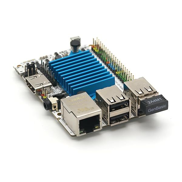 Libre Computer Le Potato: Mini SBC with USB WiFi 4, Heatsink & 2GB RAM - Ideal for Projects!