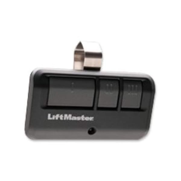 LiftMaster 893Max Remote Control - 1 Pack, Black | Fast & Reliable Garage Door Opener Access