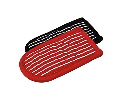 Buy Lodge Striped Hot Handle Holders/Mitts - Set of 2 for Safe Cooking & Stylish Kitchen